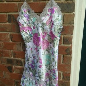 Victoria's Secret Gold Label Silky Slip Dress